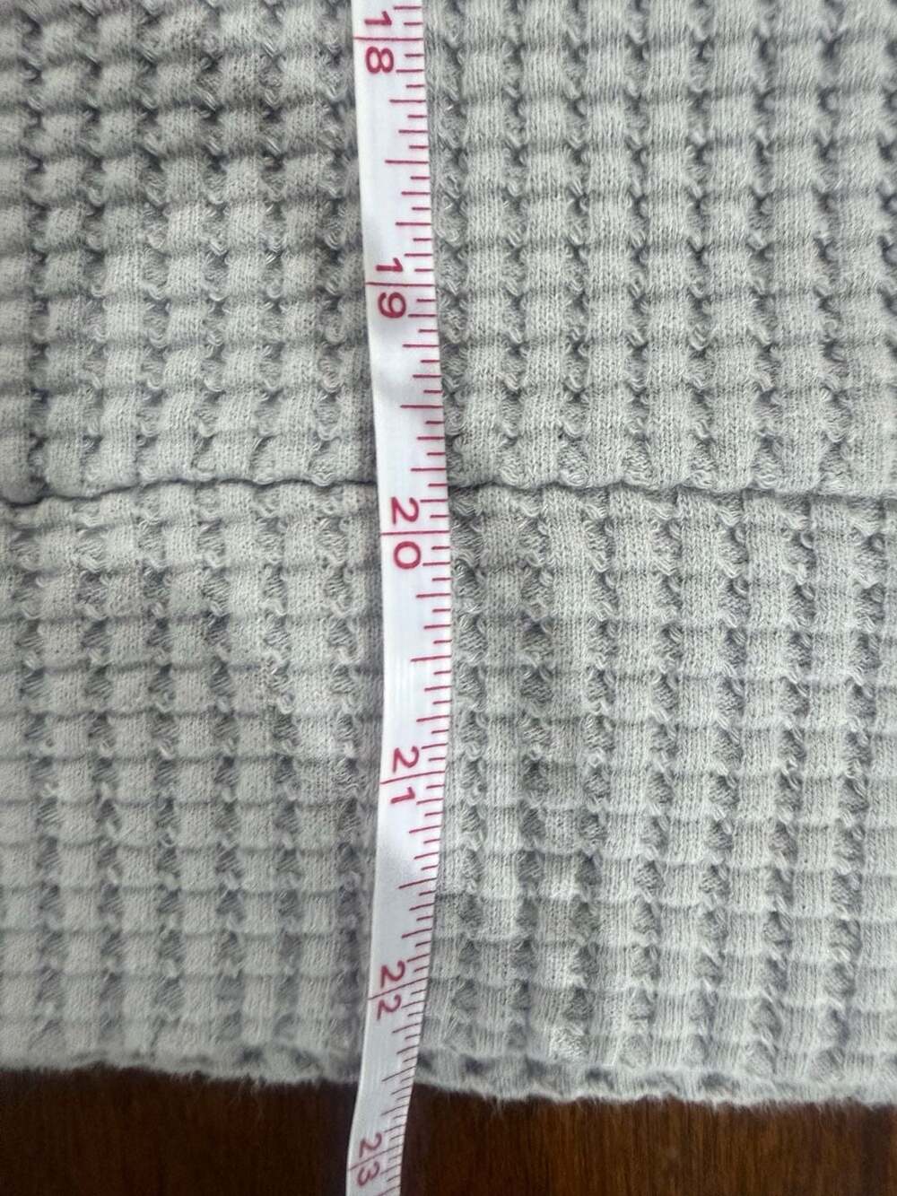 The North Face Women’s Waffle Knit Funnel Neck Pullover Gray Size Medium - Picture 7 of 7